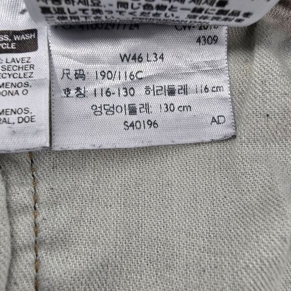 Levis 541 Blue Jeans Size 46X34 Men's Straight‎ Leg Relaxed Denim 2016 - Picture 7 of 11